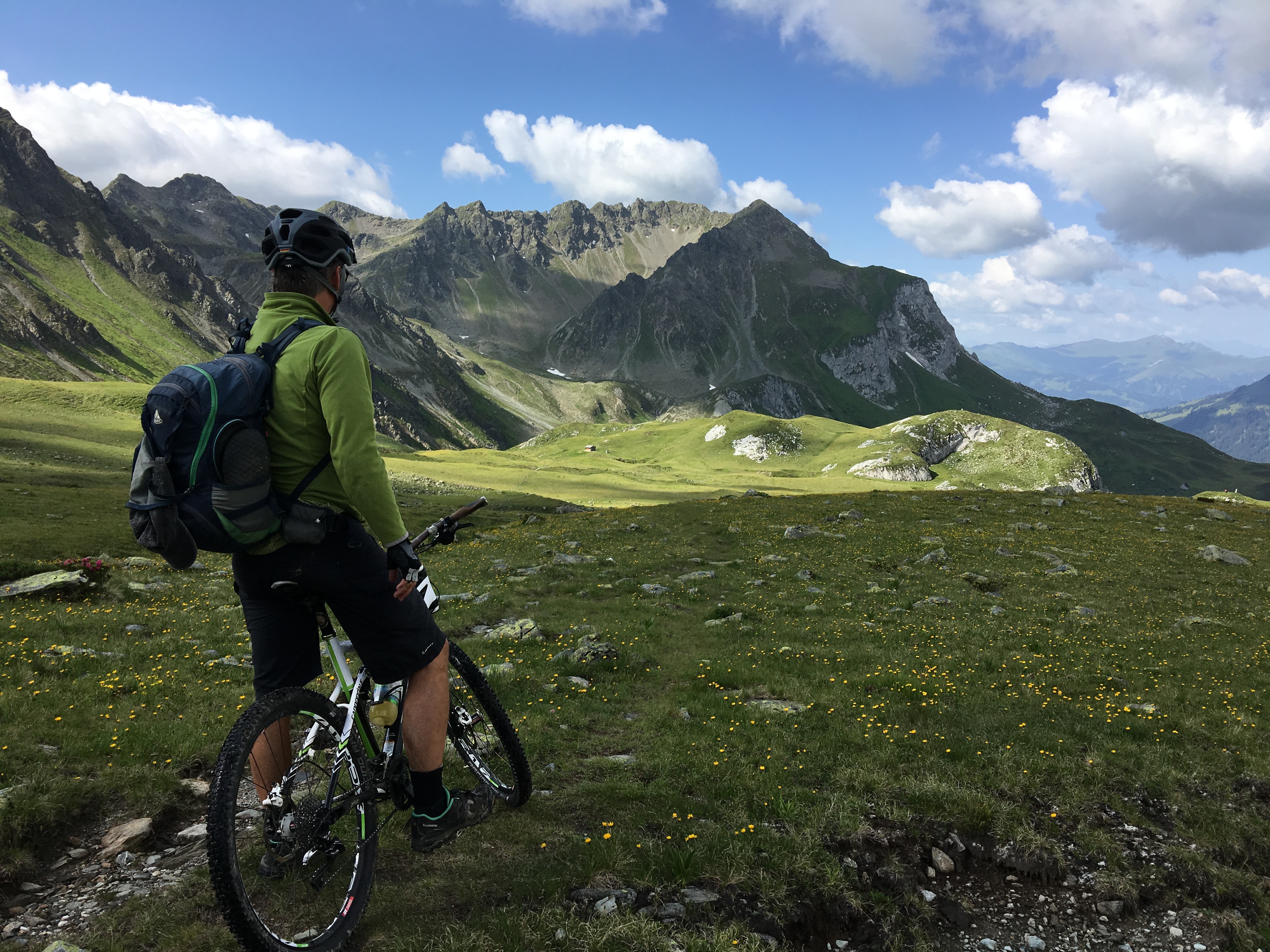 image of person on bike